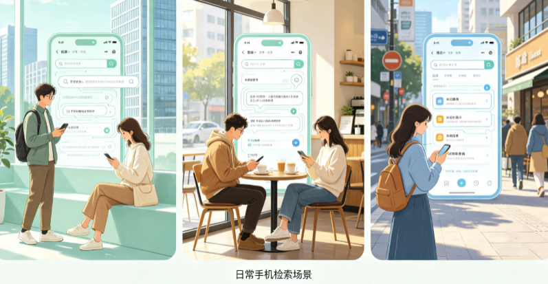 浔阳区普通人日常手机使用场景拆解：GEO 与 AI 优化如何改变信息检索体验