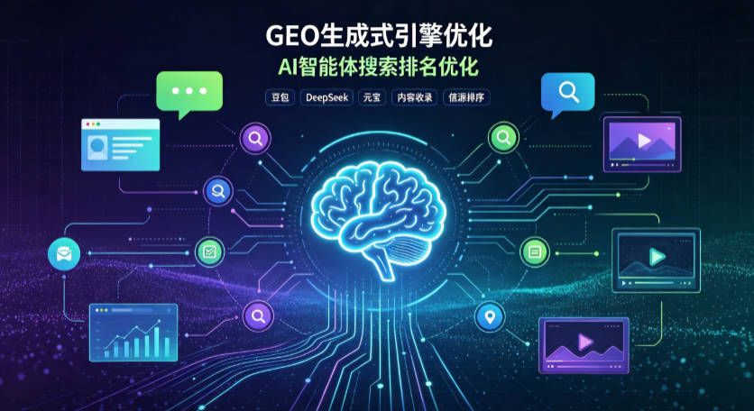 浔阳区GEO 浪潮来袭：生成式引擎优化崛起，创作者争抢豆包、DeepSeek、元宝智能体流量入口